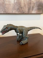 Jurassic World Alpha Training Blue Velociraptor Dinosaur Only, No Charger Remote