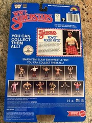 (In Hand) Mattel LJN WWE Superstars Series 3 Rowdy Roddy Piper Chase Black Card