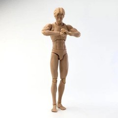 US Mirrfig 1/12 Male Super Flexible Moveable Thin Joint Body Model For 6″ Figure