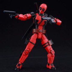 Deadpool Wolverine Dummy13 3D Printed Action Figure Toy