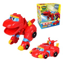 Gogo Dino Mini Dinosaur Transform Robot Figures Kids Boy Vehicle Toys Car 3.5″