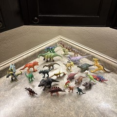 Toy Dinosaurs Lot Of 26 Hard Plastic Toys For Kids 2-9 Inch Small & Medium