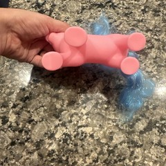 Vintage My Little Pony Mlp SML-16-81 Mushroom-5.5″-Pegasus-Pink/Blue-Wings