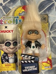 Good Luck Trolls x Chucky Movie Icons Tiffany Valentine Figure