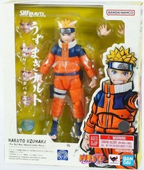 S.H.Figuarts Naruto Uzumaki No.1 Most Unpredictable Hyperactive Ninja BANDAI NEW