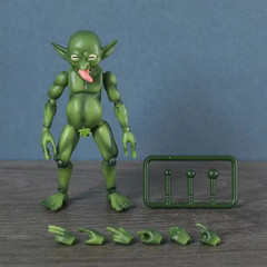 Goblin Movable Joint Figure 10cm Fantasy Action Model Collection Toy Box