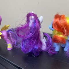 Hasbro My Little Pony 7 Mini Figure Set Mixed Lot Members-The Mane Six-Sparkle