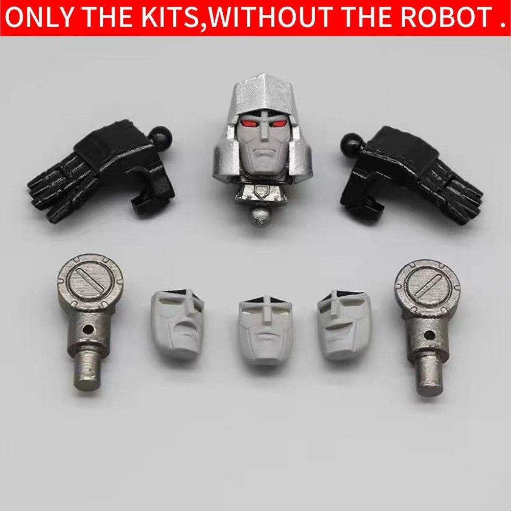 3D Printed DIY Kit | G1 Warlord Head Thigh Lift Articulated Hand | LegendaryMech