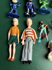 Lot of 50+ Vintage Mixed Lot PVC Plastic Toys, Disney, Pixar, Smurfs, Snoopy