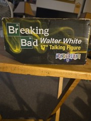 NEW! Wonderland Toys 17″ Breaking Bad, Walter White “The Cook” Talking Figure!