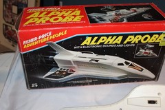 VTG 1979 Fisher-Price Adventure People #325 Alpha Probe Space Shuttle WORKS 99%