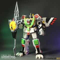Toymakr3D Guardian Angel Dairugger XV Two Forms Full Weapon Articulated Figure