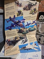GI JOE ~ 1983 SNAKE BATTLE ARMOR ~ S.N.A.K.E. ~ 100% COMPLETE & WHITE BLUEPRINT