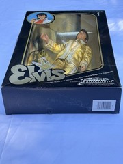 Elvis Presley Graceland 12 in Action Figure w/ Guitar Mic 1984 with souvenir cup