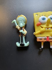 Nickelodeon SpongeBob SquarePants Squidward & Patrick Lot of 3 Figures