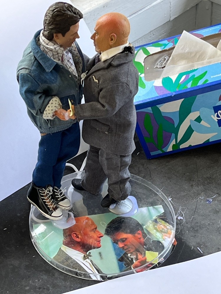 BACK TO THE FUTURE SLACKER PRINCIPAL JAMES TOLKAN MC FLY dolls relisted ,,,,,,,
