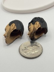 WWE Ultimate Edition – CM Punk Heads Lot Of 2 Fodder Mattel MITB 2011 1/12 Scale