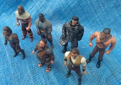 Robin Hood Prince Of Thieves Kenner Action Figure Lot Azeem Sheriff Little John