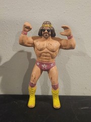 Vintage WWF WWE LJN Wrestling Superstars Figure Macho Man Randy Savage 1984