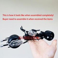 Only Batcycle ！Modoking DC 1/12 BATMAN Motorcycle set THE DARK KNIGHT TRILOGY