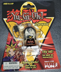 Yu-Gi-Oh! Series 1 Duel Monster Spin Keychain Blue-Eyes White Dragon 1996 – NEW