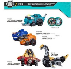 Dino Core Season 2 Ultra D-Saber MAMMOTH Transformer Copolymer Kids Robot Toy