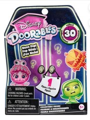 Disney Doorables Neon Pop Series ANGER Ultra Rare New In Sealed Bag