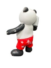 Ankyo Development Party 4” PANDA Bear Figure In Shorts With Boom Box
