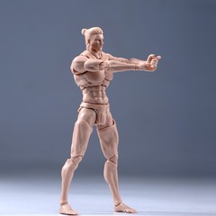 US Romankey X COWL 1/12 Pale Flexible 6″ Male Action Figure Joint Doll Body&Head
