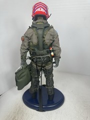 1/6 US NAVY F-14 “TOP GUN” GOOSE ANTHONY EDWARDS TOMCAT FIGHTER PILOT +STAND