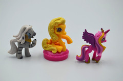 My Litte Ponies Figure Lot MLP 2010’s Applejack Rainbow Dash Princess Cadance