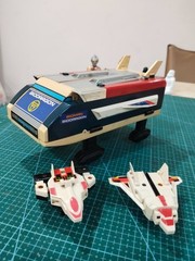 Vintage Pladela Biodragon made in japan & BioRobo Bootleg Taiwan Bioman Sentai