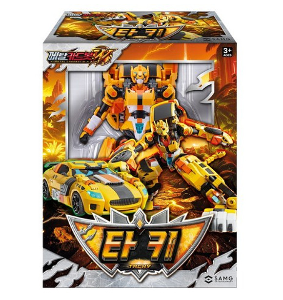 Metal Cardbot W Tachy Transformer Robot Cheetah Sports Car 2026 Korean Toy