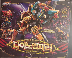 Miniforce Dinosaur Emperor 5-in-1 Transforming Robot Action Figure Toy Official