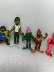 FAT ALBERT AND THE JUNKYARD GANG COSBY KIDS ACTION FIGURES. FULL SET OF 8