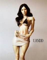 1:6 UANDD Female Action Figure Game Ver. PH Suntan Skin 12″ Body No Finger Bone