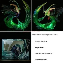 24cm Roronoa Zoro One Piece Luminous PVC Figure Model Toy by Bandai