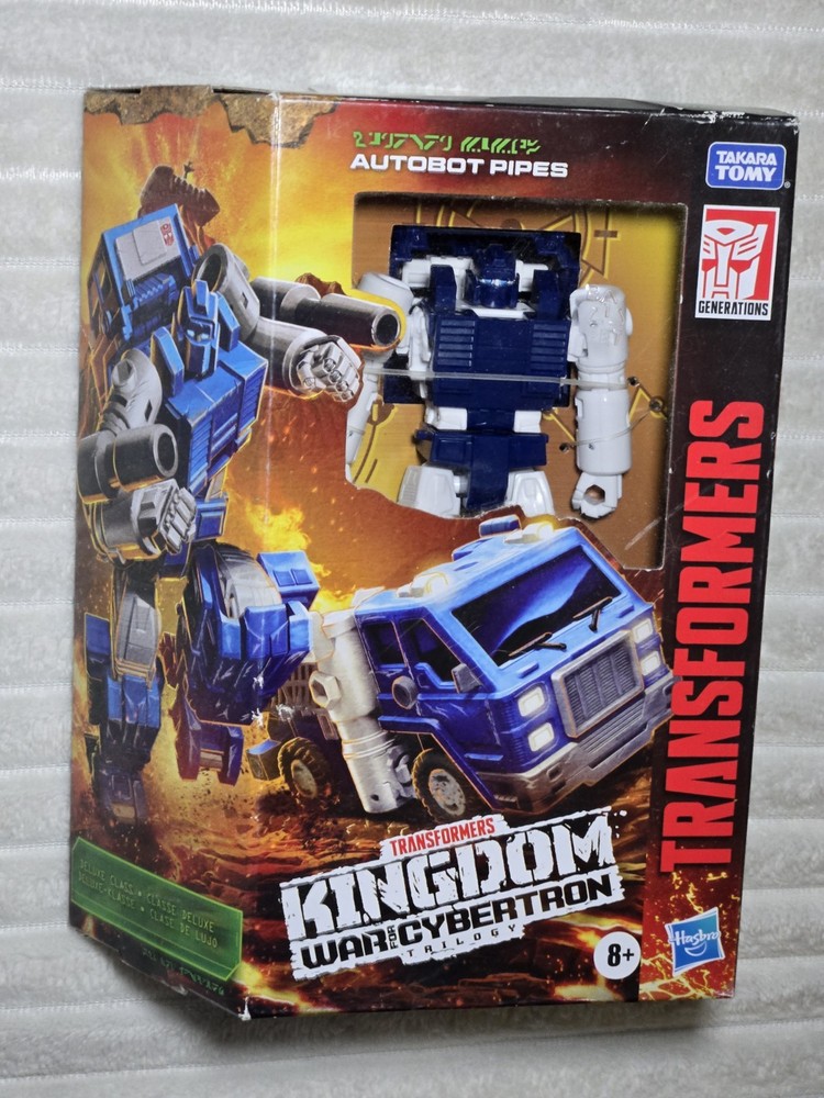 Hasbro Transformers Kingdom War For Cybertron Autobot Pipes