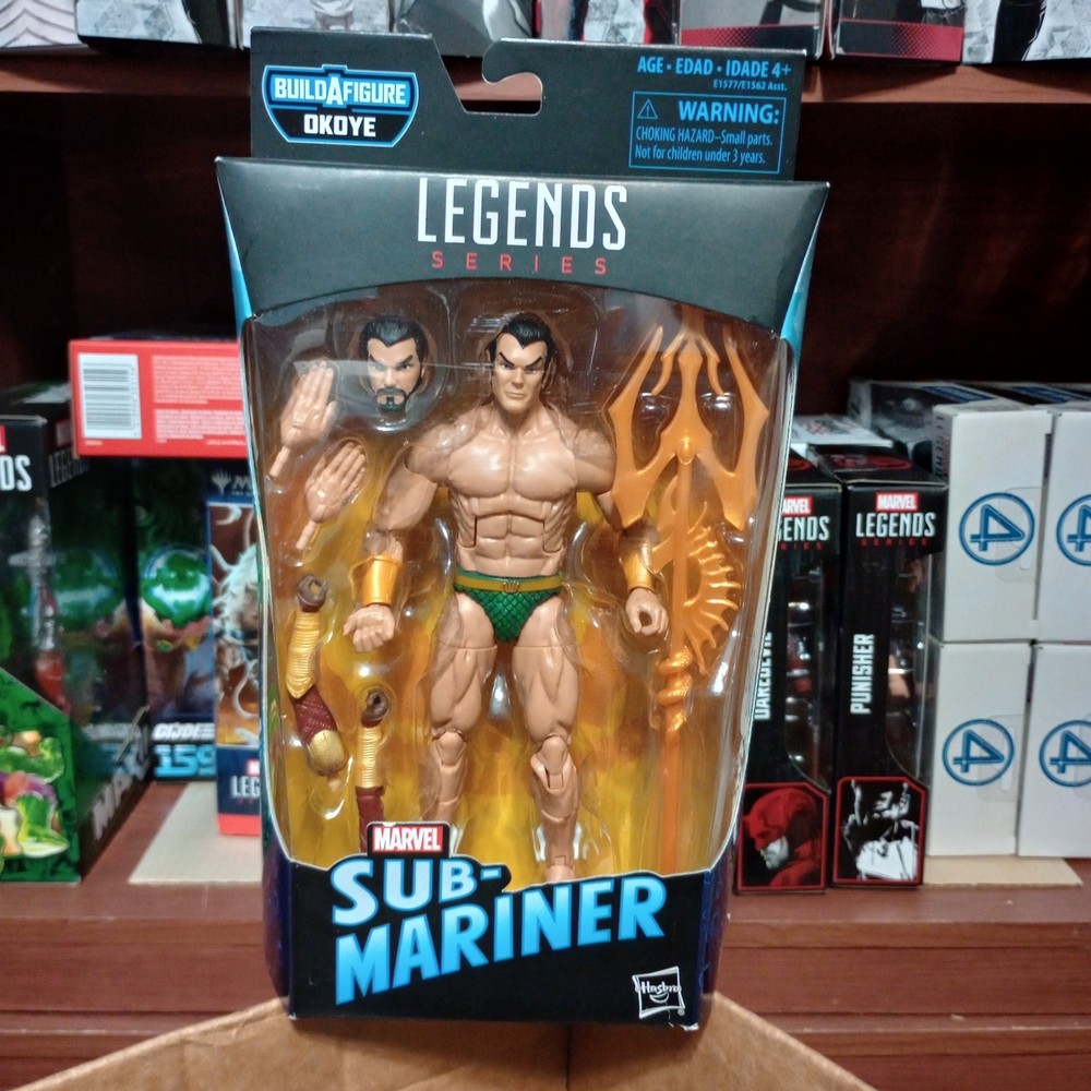 Hasbro Marvel Legends (MCU Black Panther Okoye Wave) Sub-Mariner Namor New