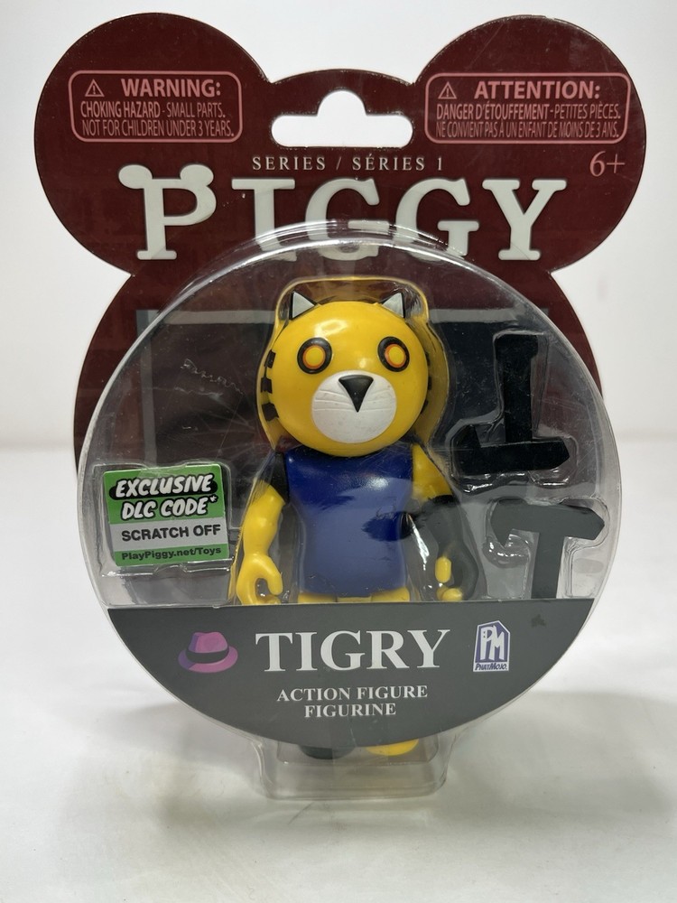 ROBLOX PIGGY COLLECTIBLE FIGURE WITH ROBLOX CODE – TIGRY *BRAND NEW*