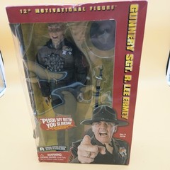 Gunnery Sgt. R Lee Ermey Vintage 12” Motivational Figure Sideshow Toys READ