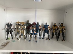 Mortal Kombat 9, X, 11 action figures lot (Read Description)