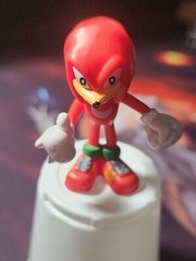 Knuckles the Echidna Sonic X Figure Collection SEGA TOYS 2003 Japan H04 1.9in