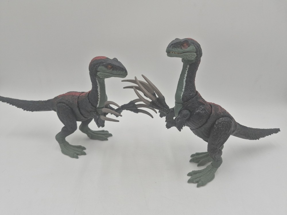2 Mattel Jurassic World Dominion Therizinosaurus Sound Slashin’ Dinosaur Toy 14”
