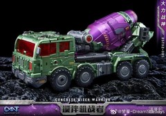 US Stock Transformation toy Dream Star Toys DST02-005 Congrete Mixer Warhior