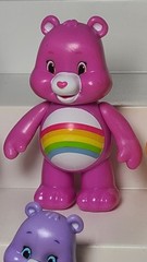 LOT Of 6 Care Bears TCFC Figures 3″ & 2″ Harmony Tenderheart Cheer (T3)