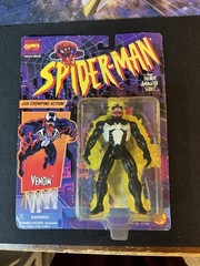 Toy Biz Spider-Man Animated Series Venom Action Figure #47104 SEALED 1990s