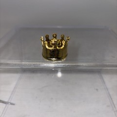 Retro Mego Knights Gold Kings Crown For 8 Inch Figures Plastic
