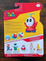 9-PK SHY GUY 4″ + 2.5″ Super Mario Nintendo Black Light Blue Green Red Yellow