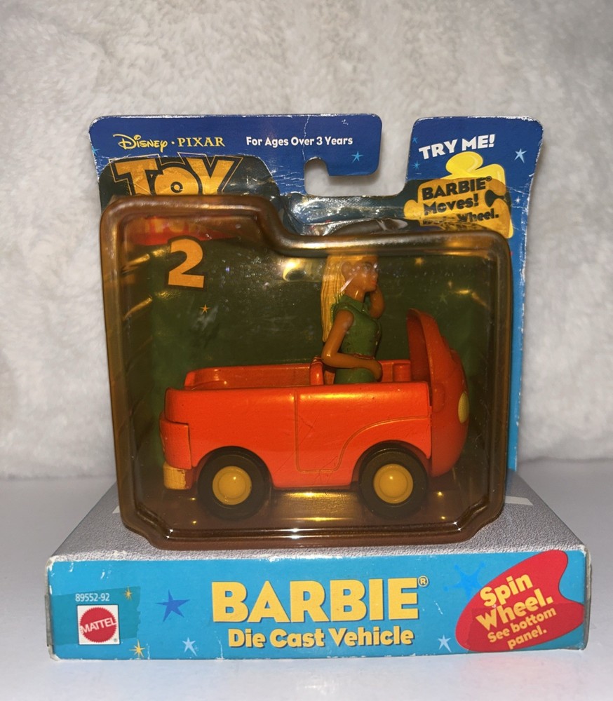 Toy Story 2 Barbie Die Cast Vehicle New In Package